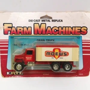 Manufacturer_ERTL Agricultural Trucks<1/64 Red Moew's Seed Tandem Axle Truck by ERTL