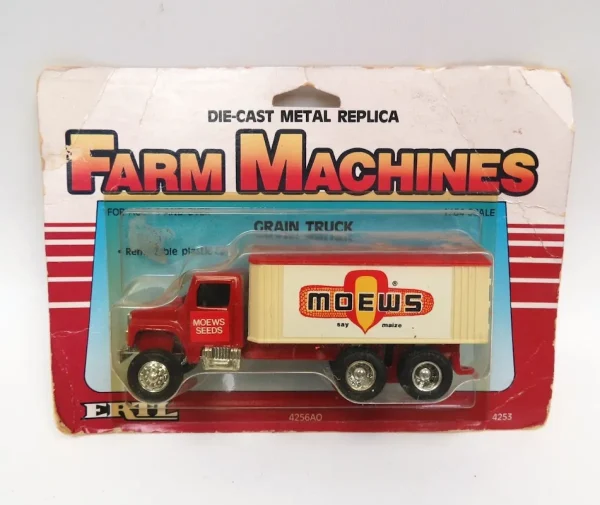 Manufacturer_ERTL Agricultural Trucks<1/64 Red Moew's Seed Tandem Axle Truck by ERTL