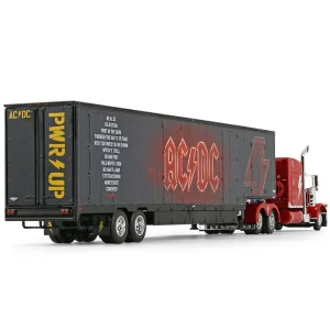 Manufacturer_DCP by First Gear Box Trucks & Trailers<1/64 Red Peterbilt Model 389 Sleeper w/ Kentucky Moving Trailer, AC/DC PWR/UP, DCP by First Gear