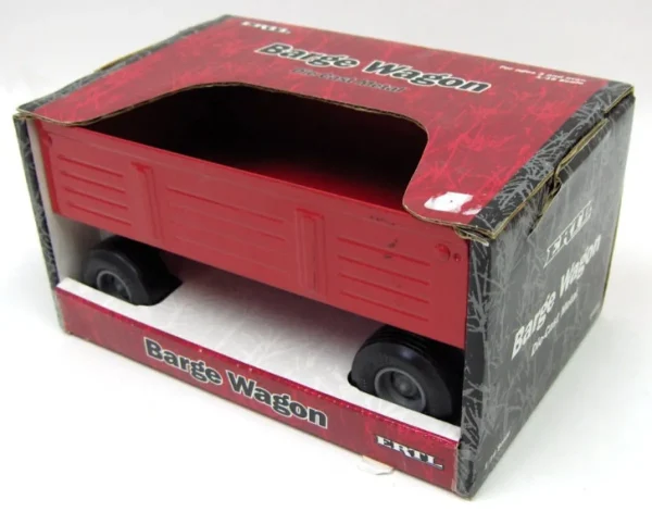 Manufacturer_ERTL Implements<1/16 Red Steel Barge Wagon by ERTL