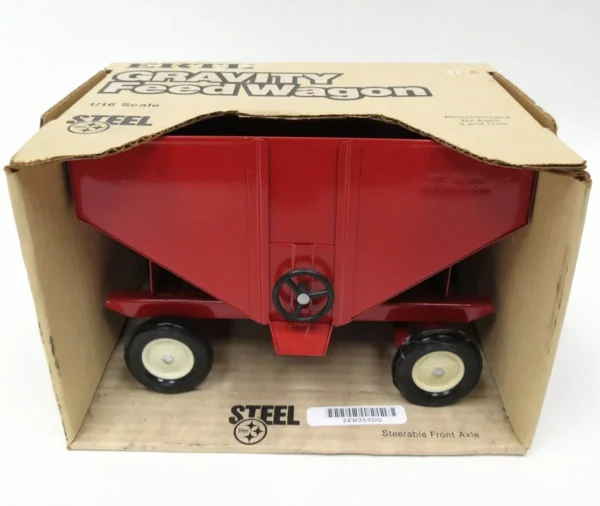 Manufacturer_ERTL Implements<1/16 Red Steel Gravity Wagon by ERTL