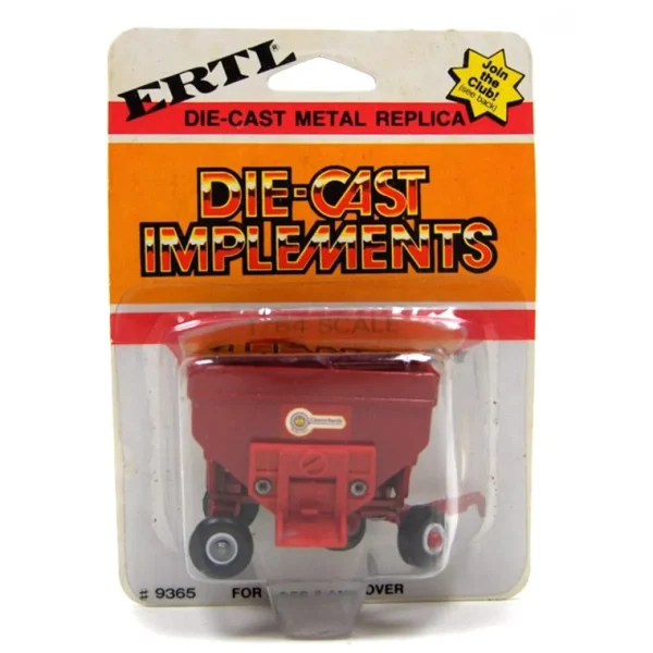 Manufacturer_ERTL Implements<1/64 Red Unverferth Gravity Wagon by ERTL