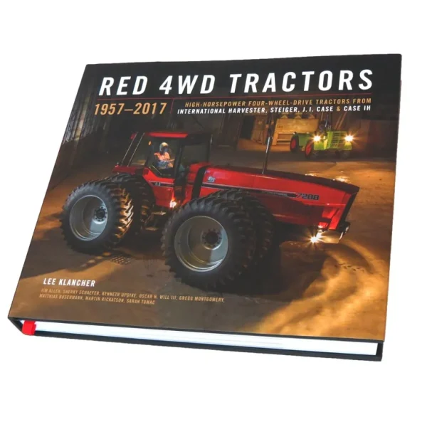 Outback Toys Books, Calendars & Dvds<RED 4WD Tractors 1957-2017 High-Horsepower IH, Steiger, J. I. Case & Case IH 384 Page Hardcover Book