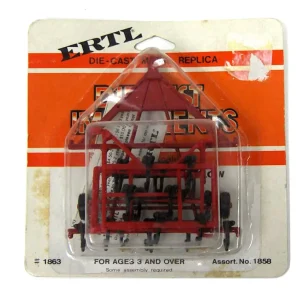 Manufacturer_ERTL Implements<1/64 Red Wing Chisel Plow by ERTL