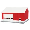 Outback Toys 3D Print & Small Accessories<1/64 Red/White "Papa's Shop" 40ft x 30ft Farm Shed w/ Removeable Door & Roof, 3D Printed
