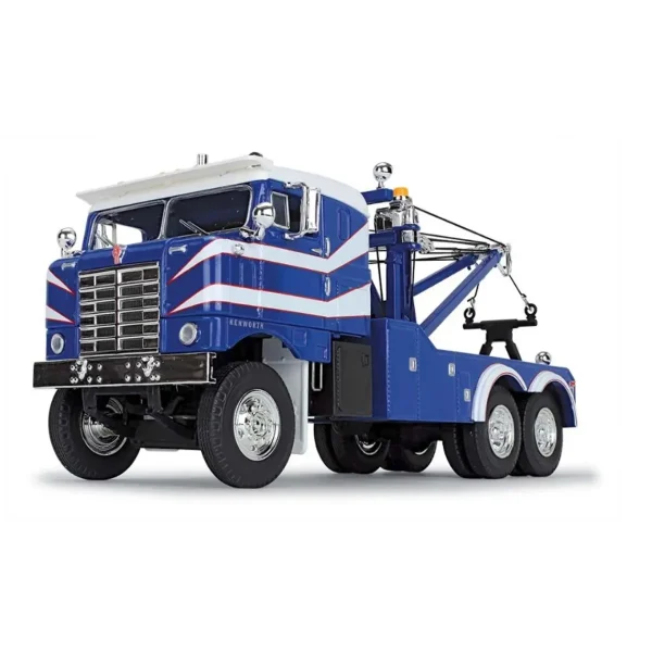 Manufacturer_First Gear, Inc. Tow & Straight Trucks<1/34 Rich Blue & White 1953 Kenworth Bullnose Heavy-Duty Wrecker by First Gear