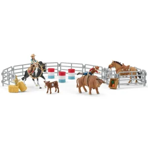 Manufacturer_Schleich Wooden Barns & Large Accessories | Play Animals & Accessories<Rodeo Show by Schleich