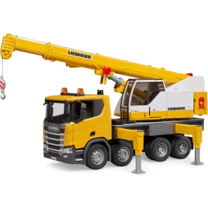 Manufacturer_Bruder Toys Tow & Straight Trucks<1/16 Scania Super 560R Liebherr Crane Truck by Bruder