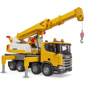 Manufacturer_Bruder Toys Tow & Straight Trucks<1/16 Scania Super 560R Liebherr Crane Truck by Bruder