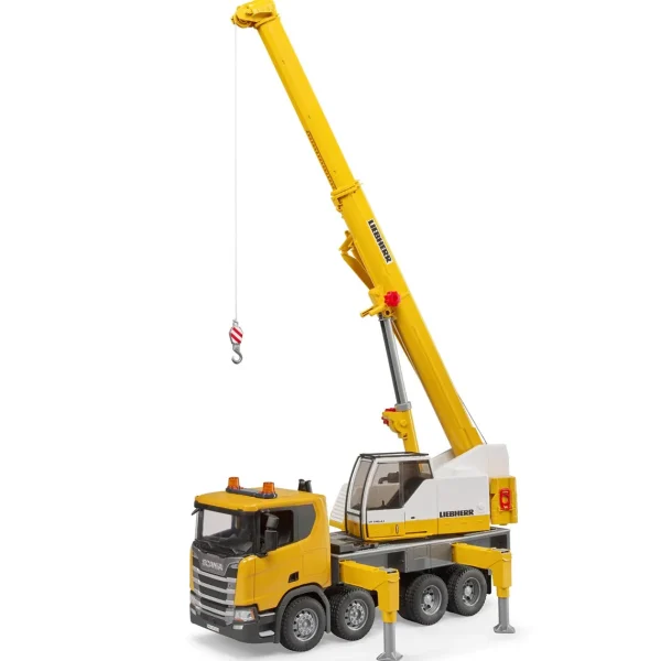 Manufacturer_Bruder Toys Tow & Straight Trucks<1/16 Scania Super 560R Liebherr Crane Truck by Bruder