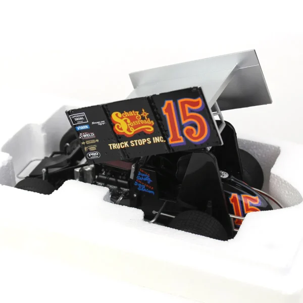 Manufacturer_ACME Diecast Sprint Cars<1/18 Schatz Family Crossroad Truck Stops Sprint Car #15, Donny Schatz, ACME Diecast