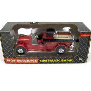 Manufacturer_ERTL Airplanes & Banks | Emergency Vehicles<1/30 1926 SeaGrave Firetruck Bank #106, John Deere Series by ERTL