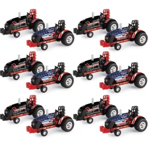Manufacturer_ERTL Pulling Tractors<Sealed Case of 12 ~ 1/64 Case IH "Stars & Stripes" & "Full Pull" Magnum Pulling Tractors