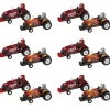 Manufacturer_ERTL Pulling Tractors<Sealed Case of 12 ~ 1/64 Case IH "Iron Beast" & "Blazing Red" Pulling Tractors