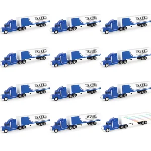 Manufacturer_ERTL Box Trucks & Trailers<Sealed Case of 12 ~ 1/64 ERTL '79' Semi & Trailer, 79 Years of ERTL, 1st in Series