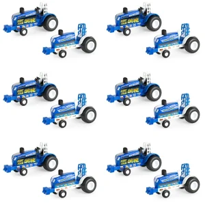 Manufacturer_ERTL Pulling Tractors<Sealed Case of 12 ~ 1/64 New Holland "Start Your Engine" & "World Class" Pulling Tractors