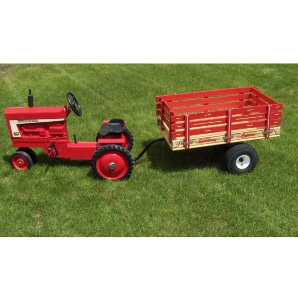 Outback Toys Wagons & Other Trailers<Series MC2 Red Big Trike Trailer for Pedal Tractors/Heavy Duty Trikes