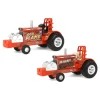 Manufacturer_ERTL Pulling Tractors<Set of 2 ~ 1/64 Allis Chalmers "Old Flame" & "Milwaukee Mudder" Pulling Tractors