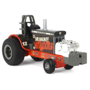 Manufacturer_ERTL Pulling Tractors<Set of 4 ~ 1/64 Allis Chalmers "Old Flame" & "Milwaukee Mudder" Pulling Tractors