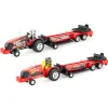 Manufacturer_ERTL Pulling Tractors<Set of 2 ~ 1/64 Case IH "Shed Shaker" & "Red Hot!" Pulling Tractors with Sleds