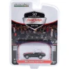 Manufacturer_Greenlight Collectibles Cars & Suvs<1/64 1965 Shelby Cobra 427, Black with Red Stripes, Barrett Jackson Scottsdale Series 11