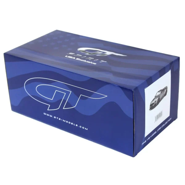 Manufacturer_ACME Diecast Cars & Suvs<1/18 2021 Shelby Super Snake Speedster Convertible, Gray with Black Stripes, Acme Diecast