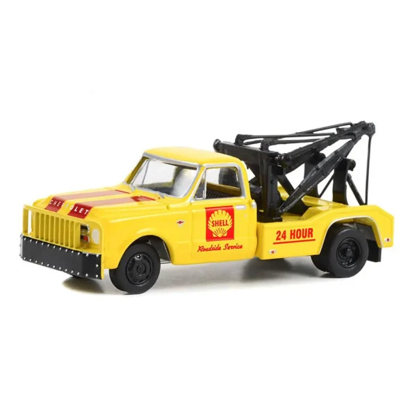 Manufacturer_Greenlight Collectibles Tow & Straight Trucks | Vehicle Accessories<1/64 Shell Oil Towing and Mechanic Set by Greenlight