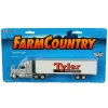 Manufacturer_ERTL Box Trucks & Trailers<1/64 Silver & White International Tyler Transport Semi