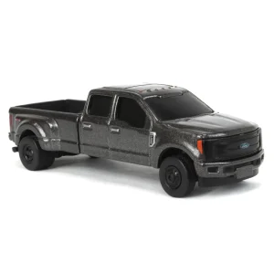 Manufacturer_ERTL Pickup Trucks<1/64 Silver Ford F-350 Pickup Truck, ERTL Collect N Play