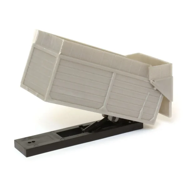 Manufacturer_Standi Toys Dump Trucks<1/64 Silver Plastic Dumping Forage Box with Opening Gate by Standi Toys