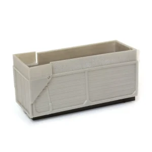Manufacturer_Standi Toys Dump Trucks<1/64 Silver Plastic Dumping Forage Box with Opening Gate by Standi Toys