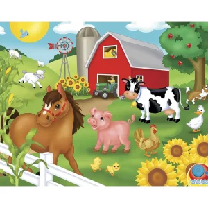 Outback Toys Games & Puzzles<SING-A-LONG Sound 24pc Floor Puzzle "Old McDonald"