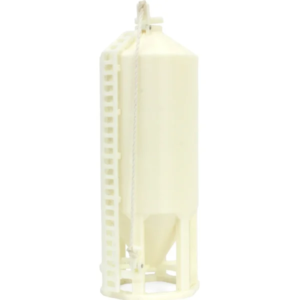Outback Toys 3D Print & Small Accessories<1/64 Smooth Wall Multi-Purpose White 1200 Bushel Bin, 3D Printed