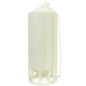 Outback Toys 3D Print & Small Accessories<1/64 Smooth Wall Multi-Purpose White 10,000 Bushel Bin, 3D Printed