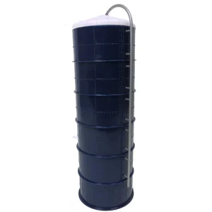 Manufacturer_Standi Toys Standi Toys<1/64 ST302 Plastic Blue Silo with Blower Pipe, 20' x 60'