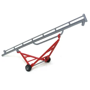 Manufacturer_Standi Toys Standi Toys<1/64 ST113 Plastic Grain Auger (52 Feet to Scale), Red & Silver