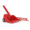 Manufacturer_Standi Toys Standi Toys<1/64 ST215 Plastic Red Colored 3 Row Corn Picker by Standi