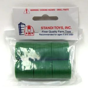 Manufacturer_Standi Toys Standi Toys<1/64 ST334 Plastic Round Hay Bales, 6 pack