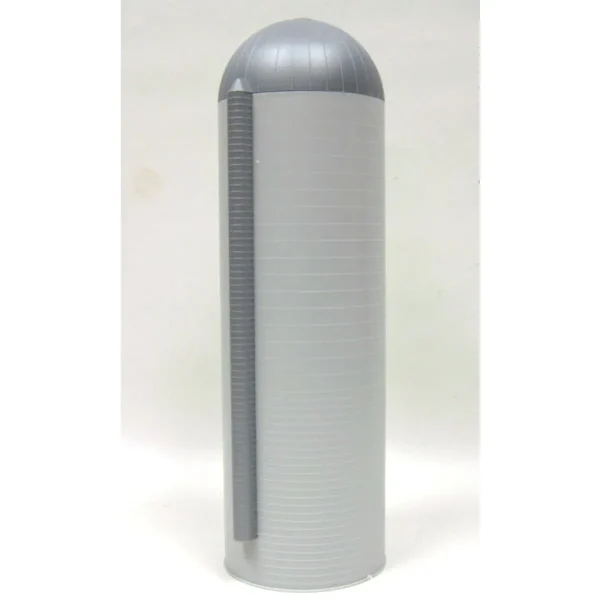 Manufacturer_Standi Toys Standi Toys<1/64 ST321 Silver & Gray Plastic Concrete Silo, 20ft x 60ft