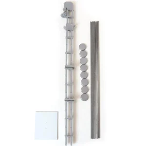 Manufacturer_Standi Toys Standi Toys<1/64 ST133 Standi Grain Leg, Silver (30 Pieces)