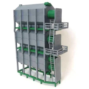 Manufacturer_Standi Toys Standi Toys<1/64 ST061 Standi Toys Stationary Grain Dryer, 3 High, Green