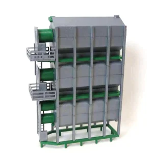 Manufacturer_Standi Toys Standi Toys<1/64 ST061 Standi Toys Stationary Grain Dryer, 3 High, Green