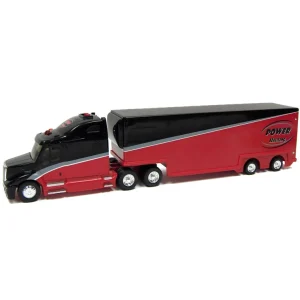 Manufacturer_First Gear, Inc. Box Trucks & Trailers<1/28 Stamped Steel Power Hauling Transporter with Lights & Sounds