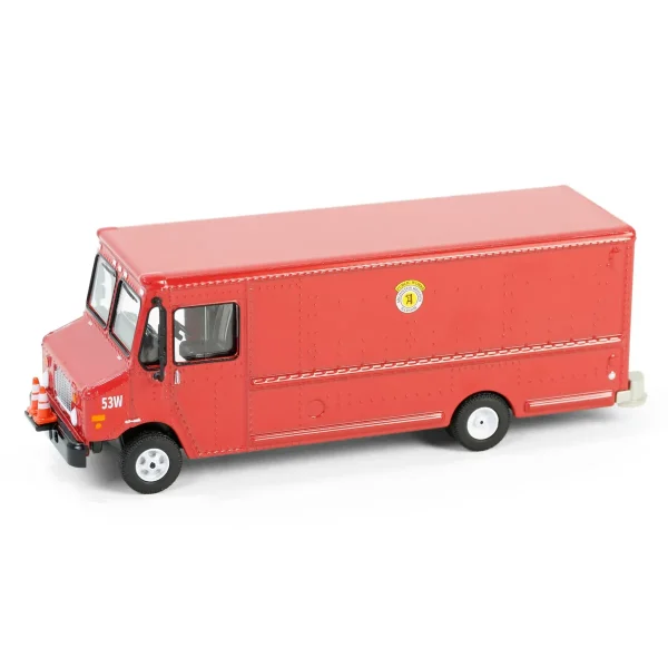 Manufacturer_Greenlight Collectibles Cars & Suvs<1/64 2020 Step Van with Traffic Cone Mounts, Village of Arlington Heights, Hobby Exclusive