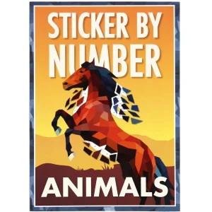 Outback Toys Books, Calendars & Dvds<Sticker By Number Animals: 12 sensational sticker puzzles.