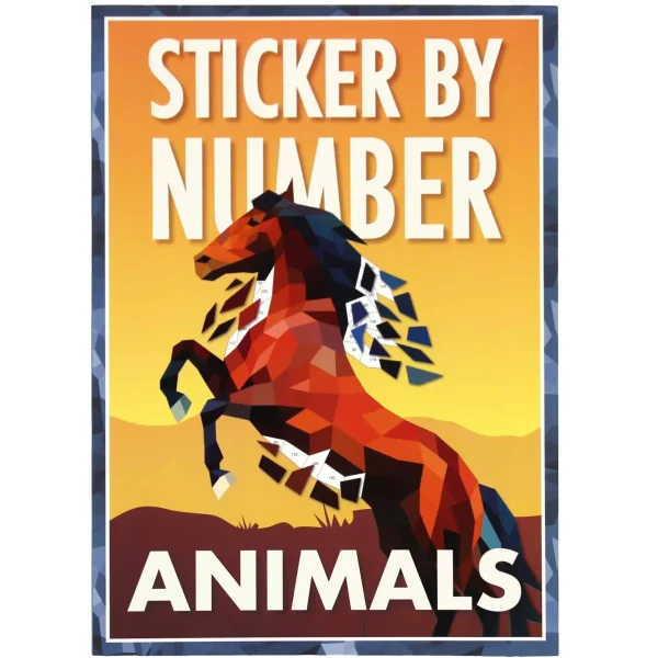 Outback Toys Books, Calendars & Dvds<Sticker By Number Animals: 12 sensational sticker puzzles.