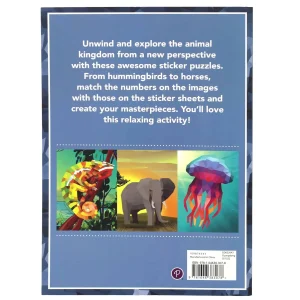 Outback Toys Books, Calendars & Dvds<Sticker By Number Animals: 12 sensational sticker puzzles.