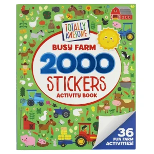 Outback Toys Books, Calendars & Dvds<2000 Stickers Busy Farm Activity Book