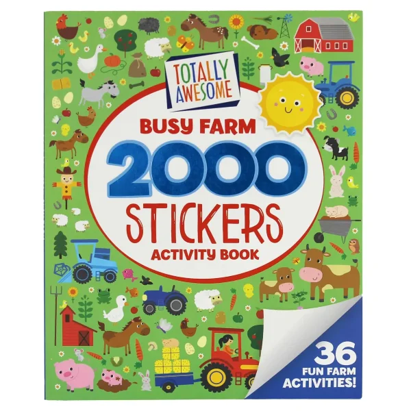 Outback Toys Books, Calendars & Dvds<2000 Stickers Busy Farm Activity Book