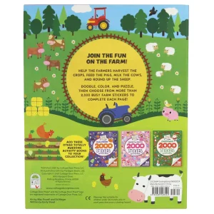 Outback Toys Books, Calendars & Dvds<2000 Stickers Busy Farm Activity Book